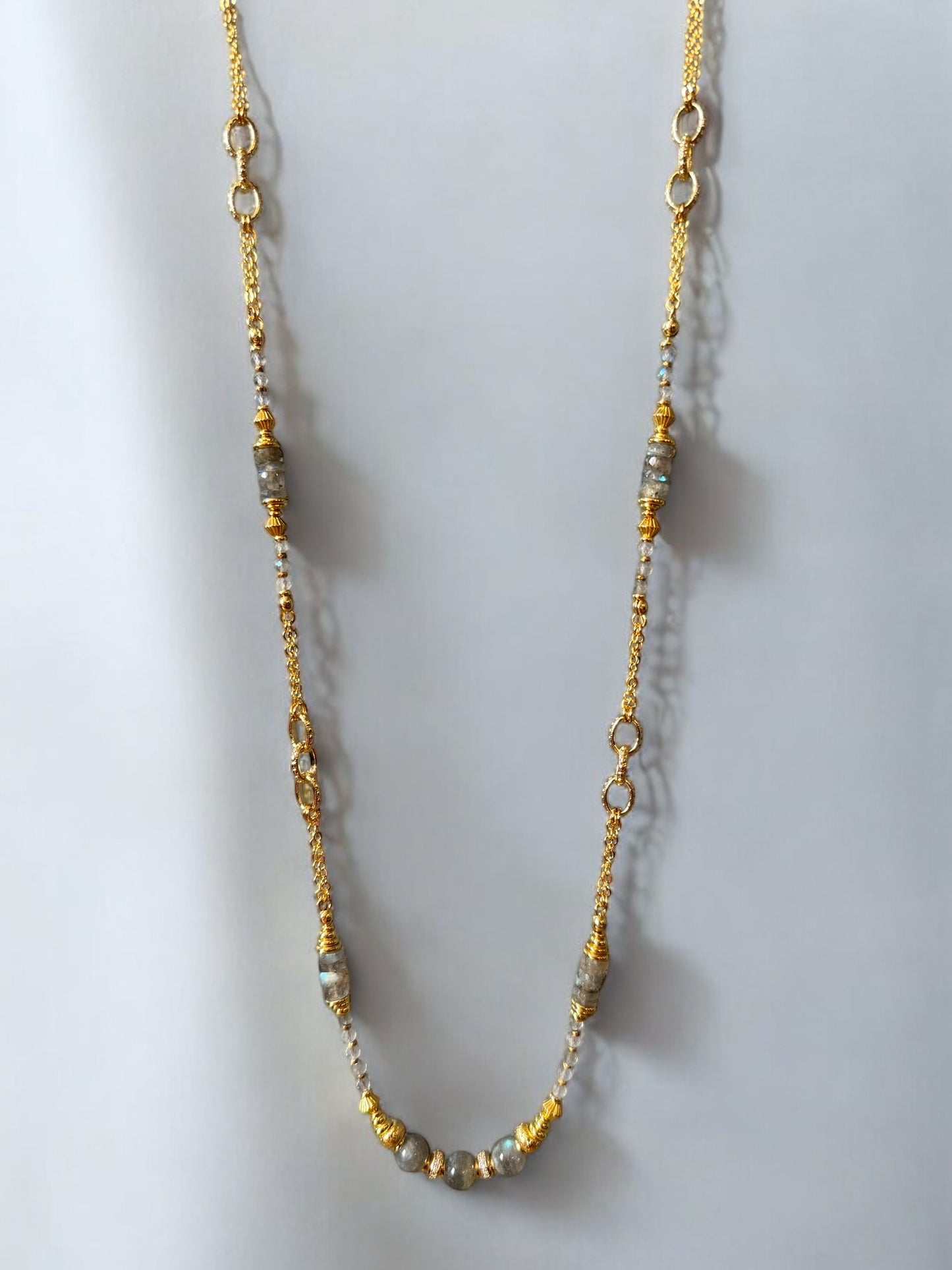 Sautoir Philippine en Labradorite