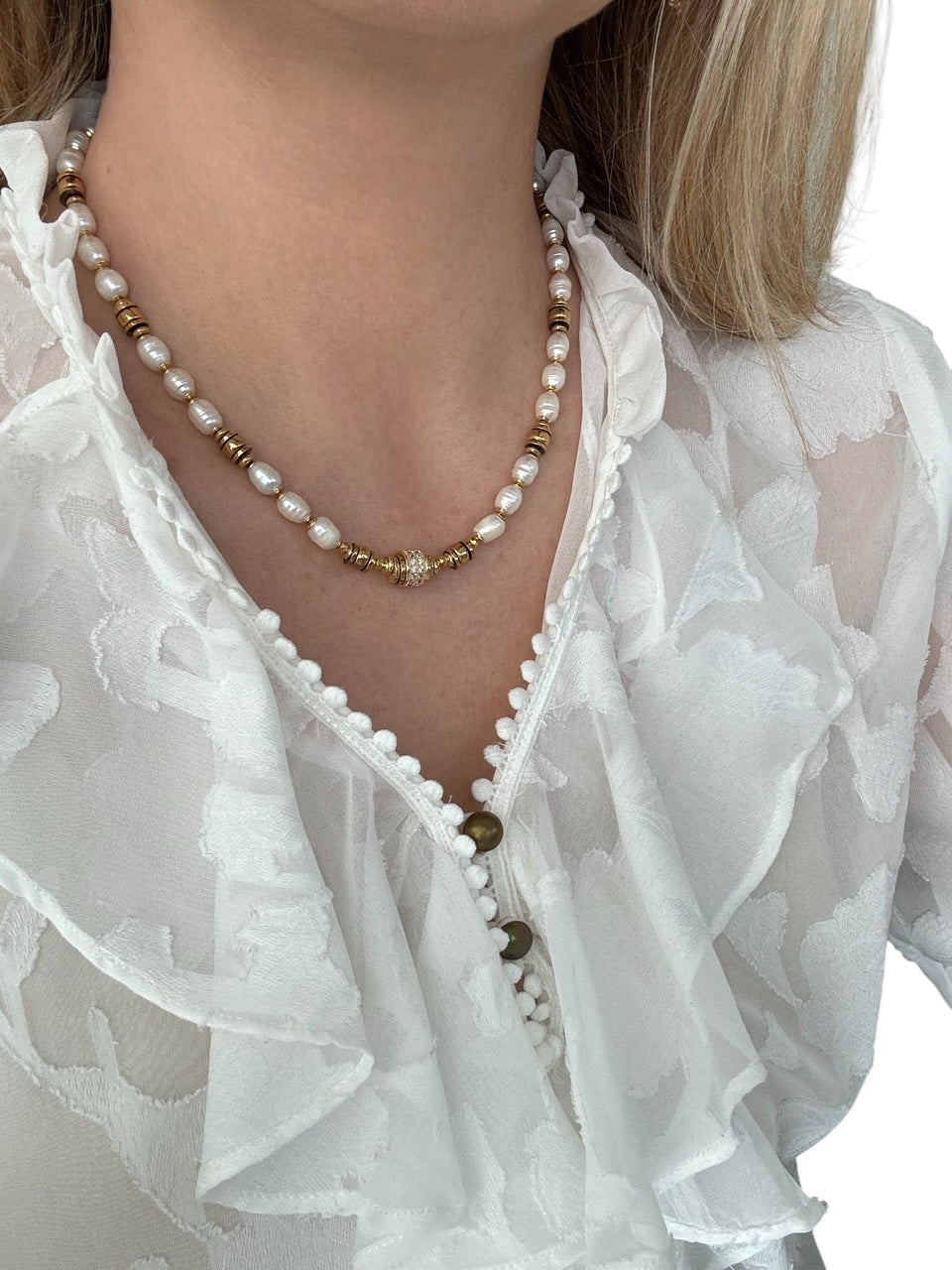 Collier Éclipse en Perles de culture