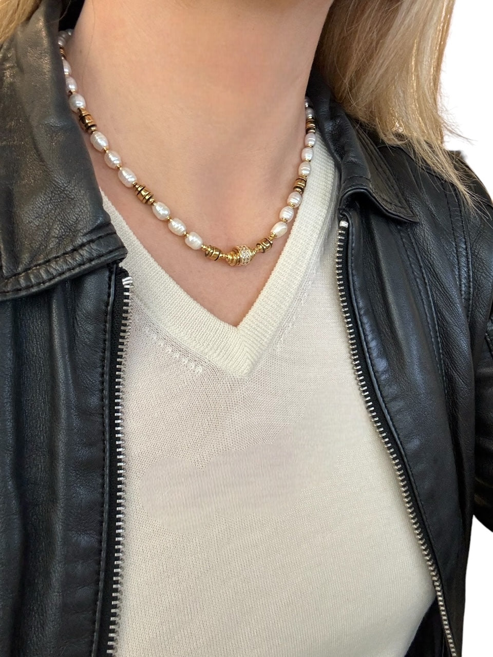 Collier Éclipse en Perles de culture