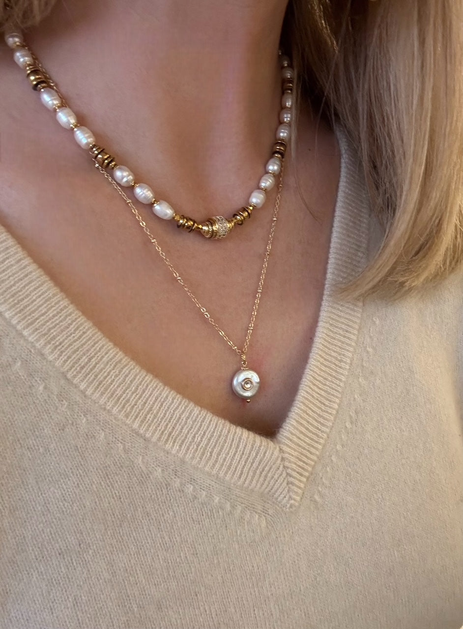 Collier Éclipse en Perles de culture