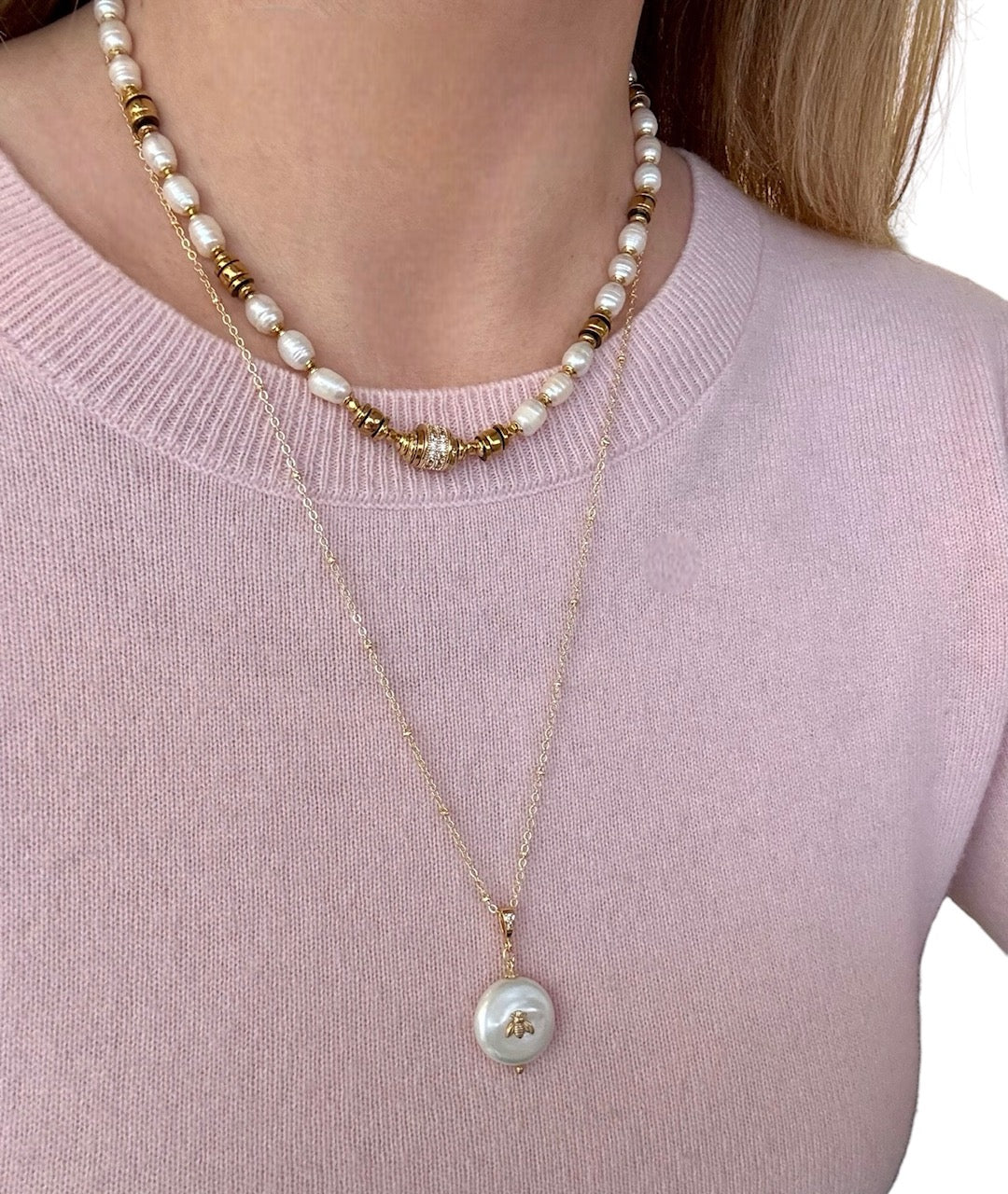 Collier Éclipse en Perles de culture