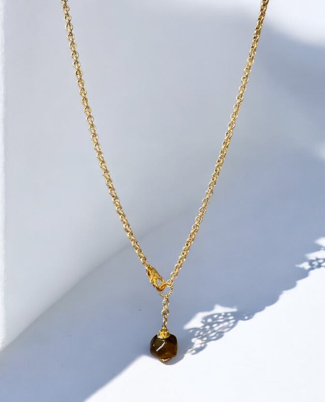 Collier Ipanema en Oeil de tigre