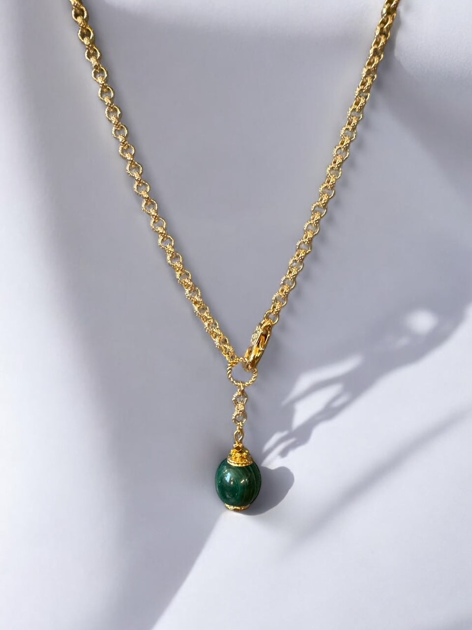 Collier Ipanema en Malachite