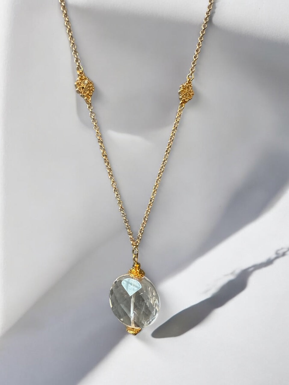 Collier Jaipur Cristal de Roche