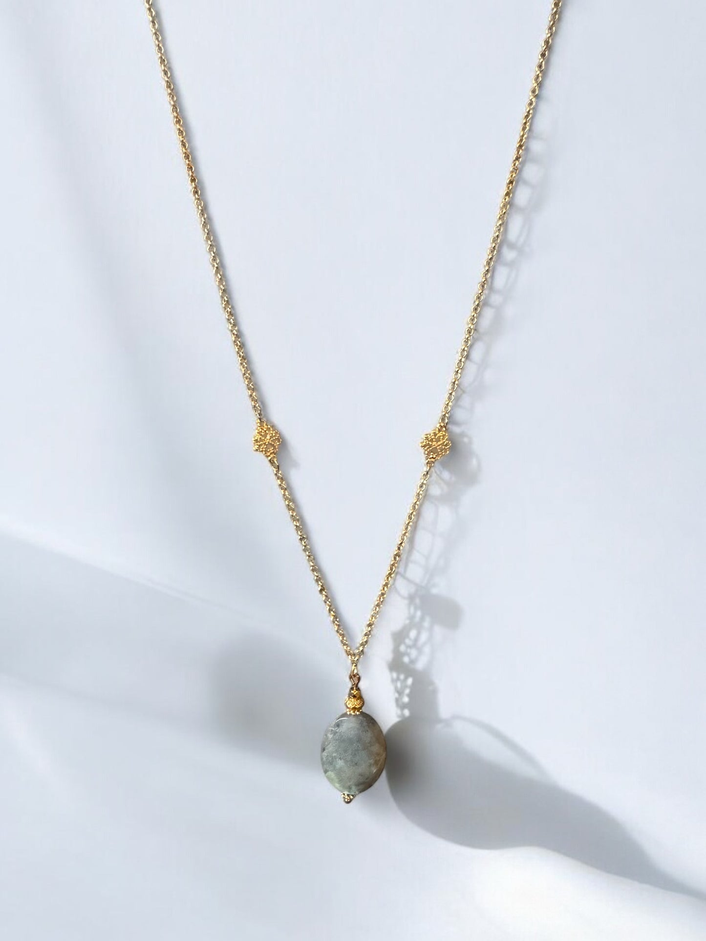 Collier Jaipur en Labradorite