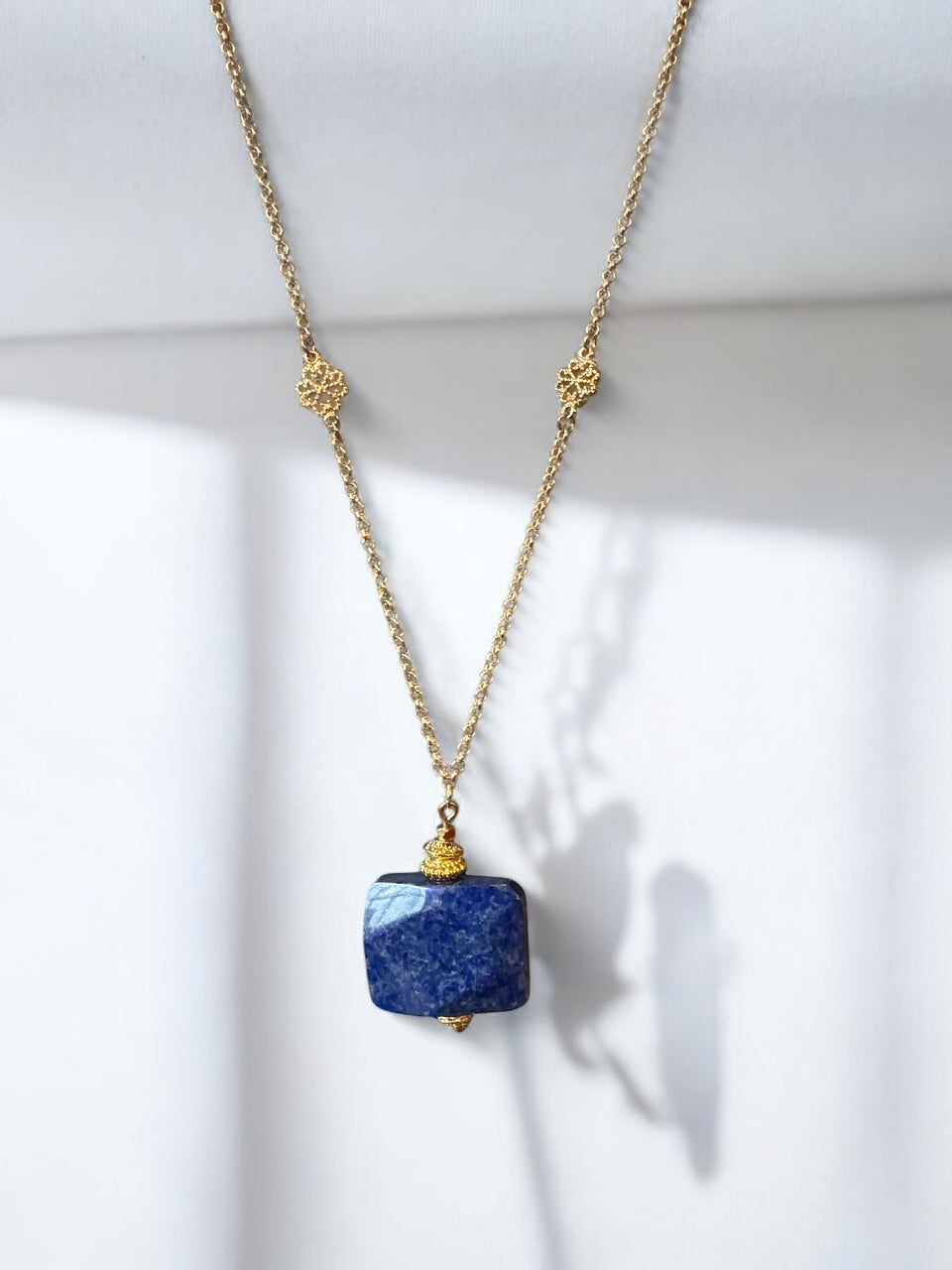 Collier Jaipur en Lapis lazuli