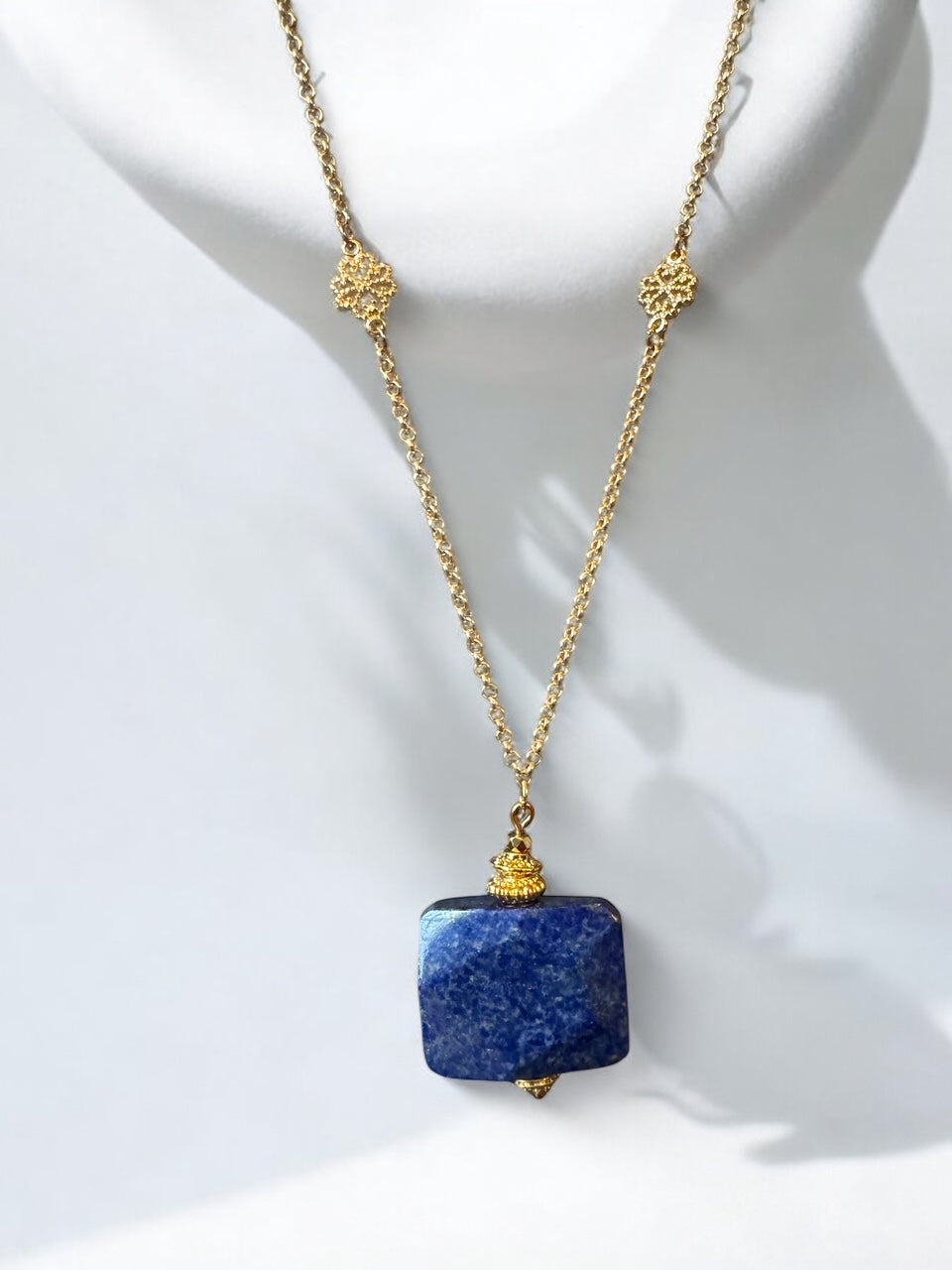 Collier Jaipur en Lapis lazuli