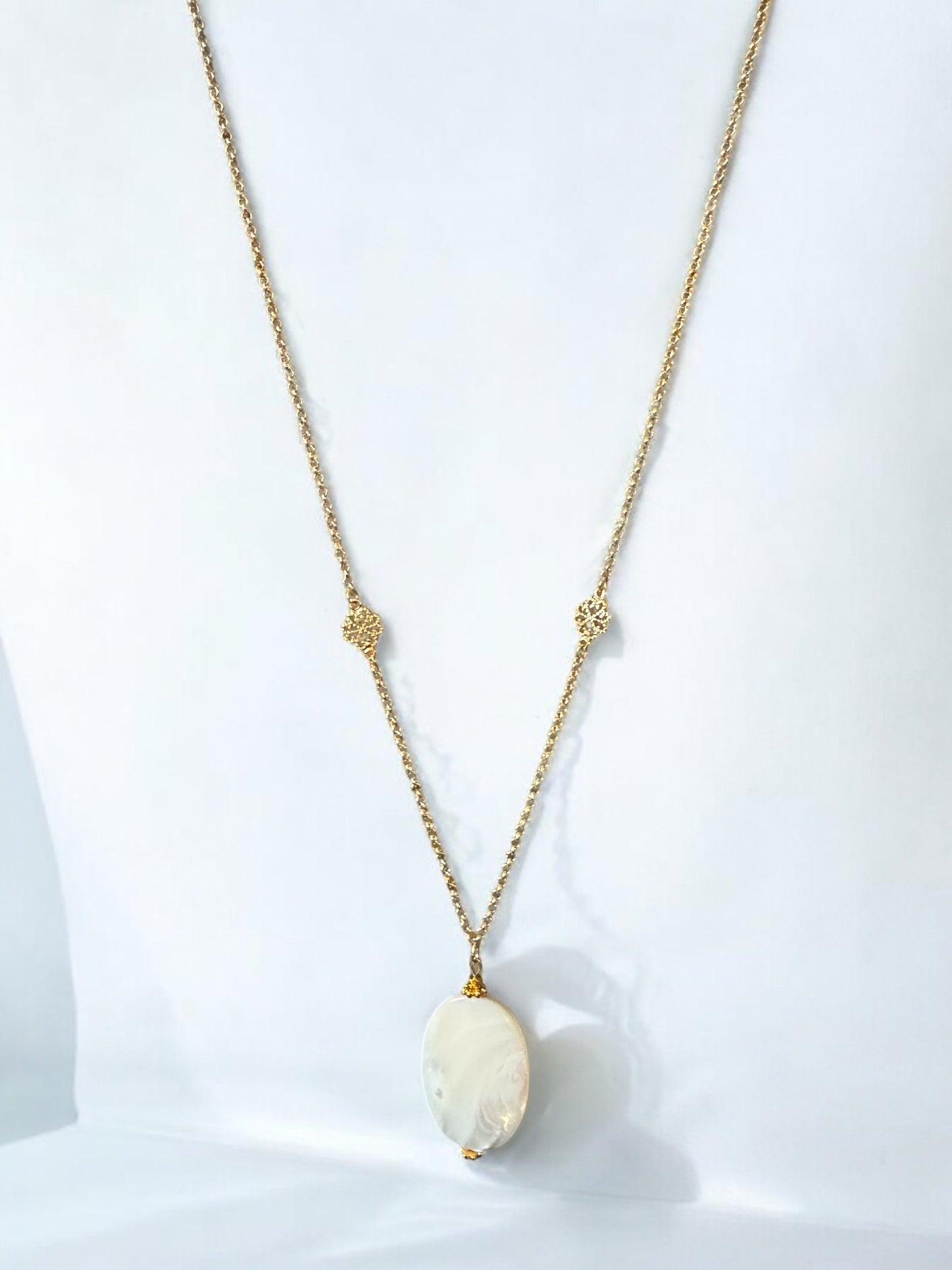 Collier Jaipur en Nacre blanche