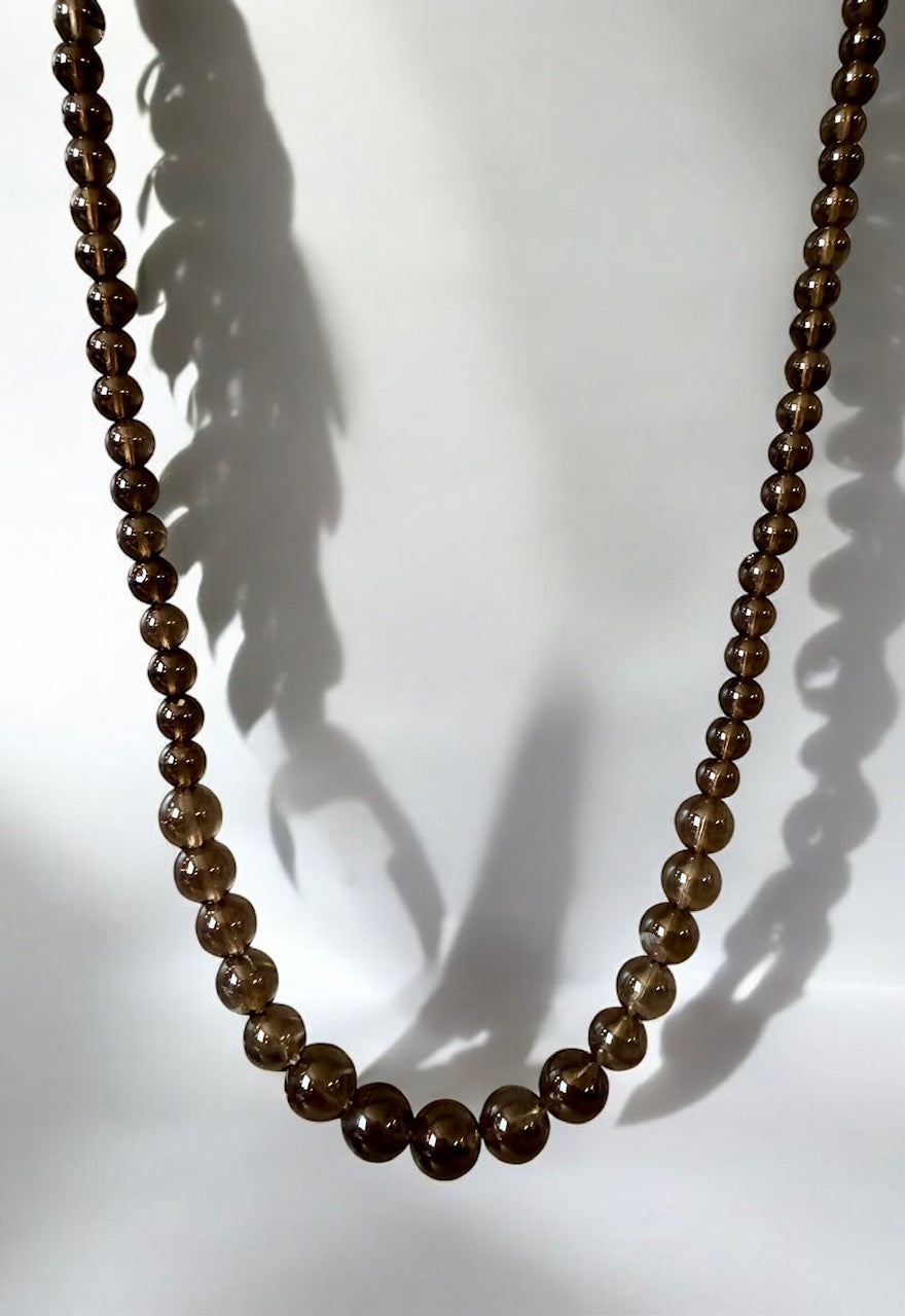 Collier Victoria en Quartz fumé