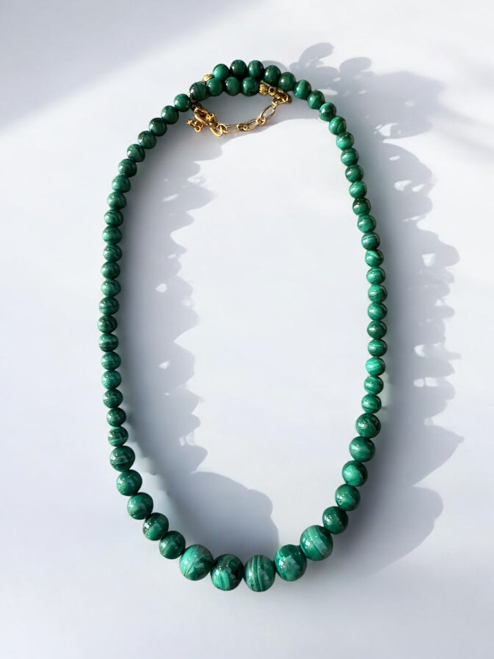 Collier Victoria en Malachite