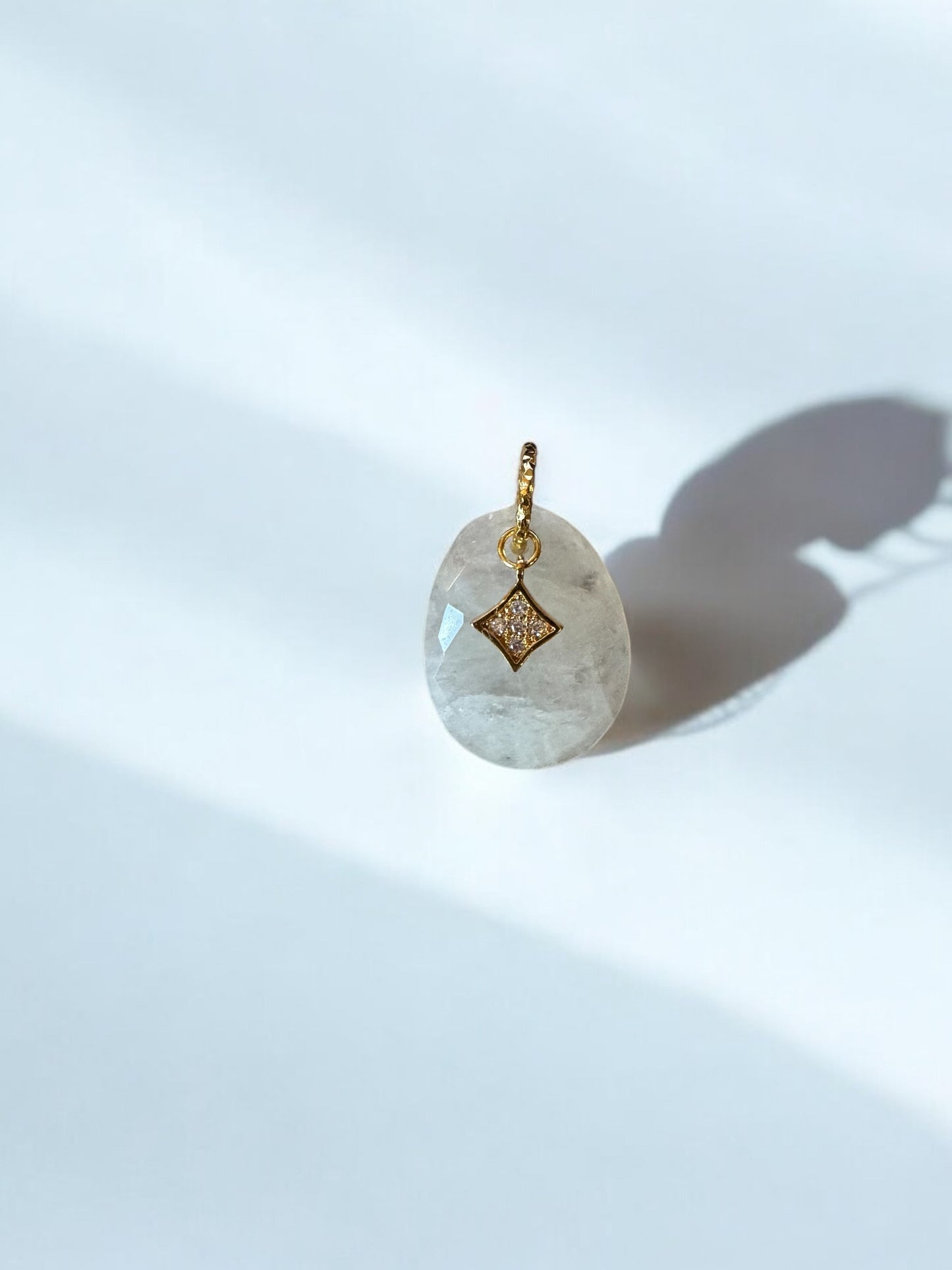 Pendentif Lumina en Pierre de lune