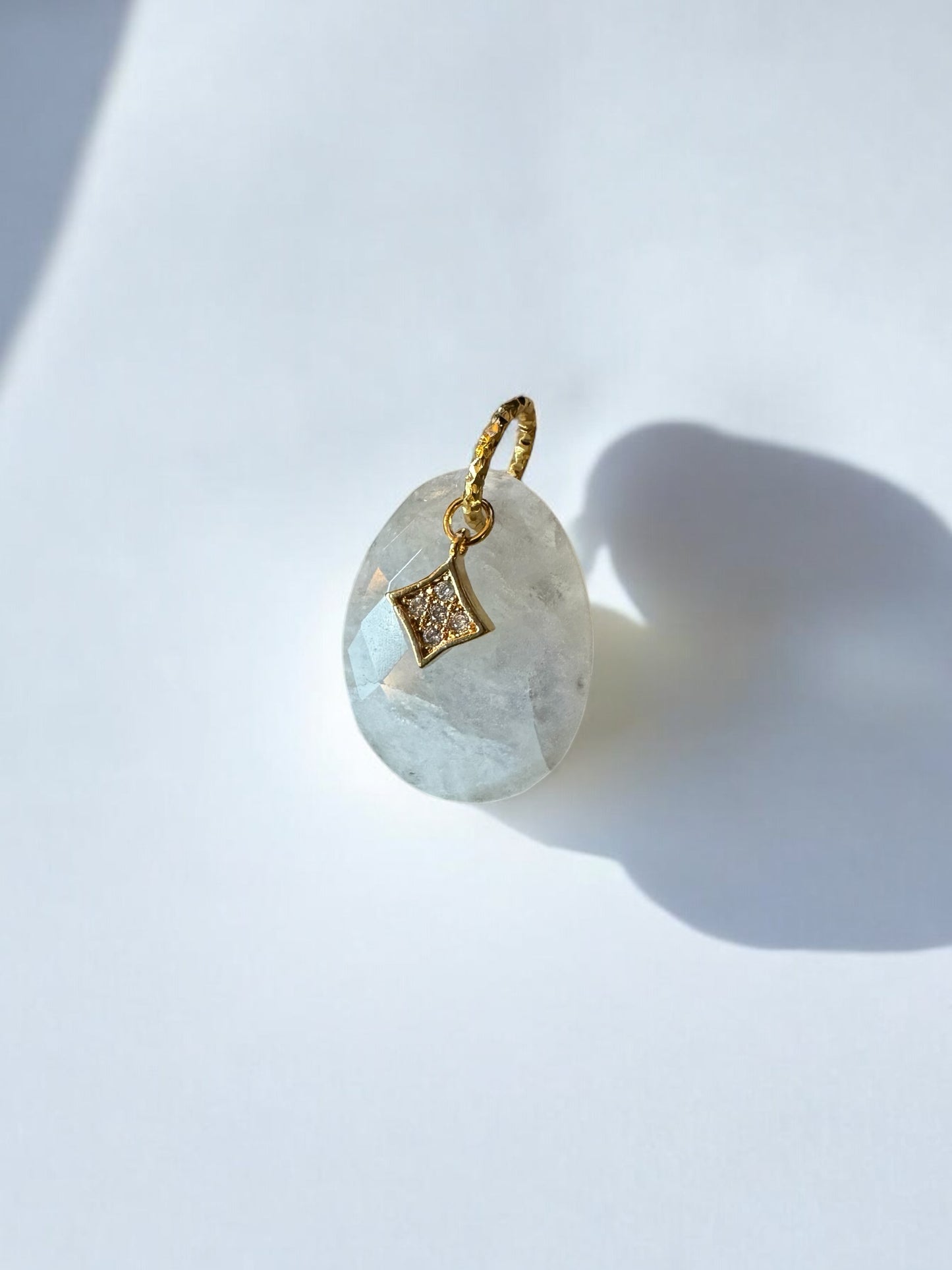 Pendentif Lumina en Pierre de lune