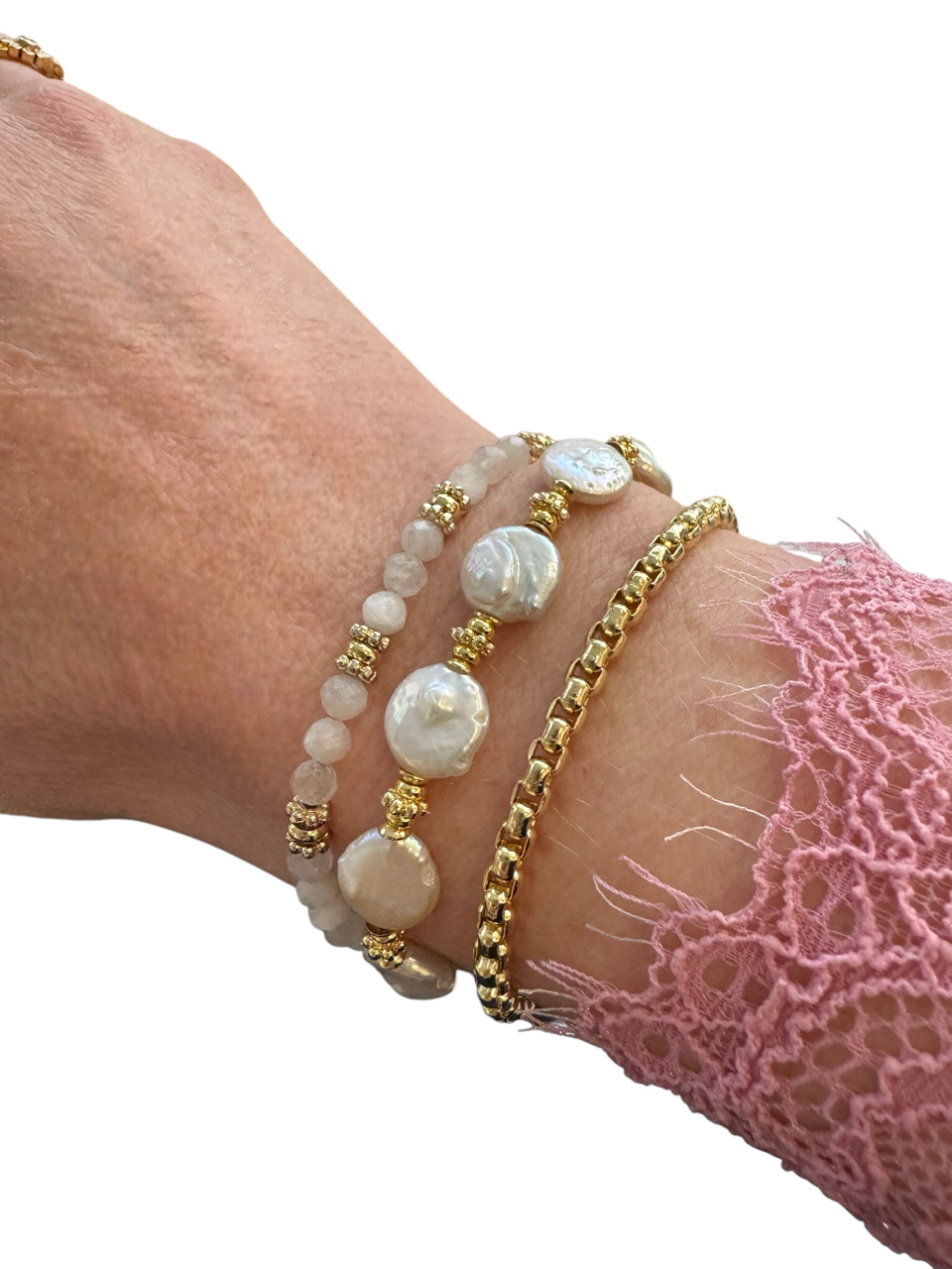 Bracelet Calista en perles de culture d'eau douce