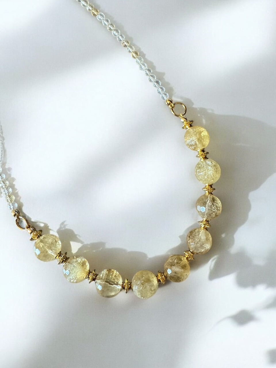 Collier Frida en Citrine