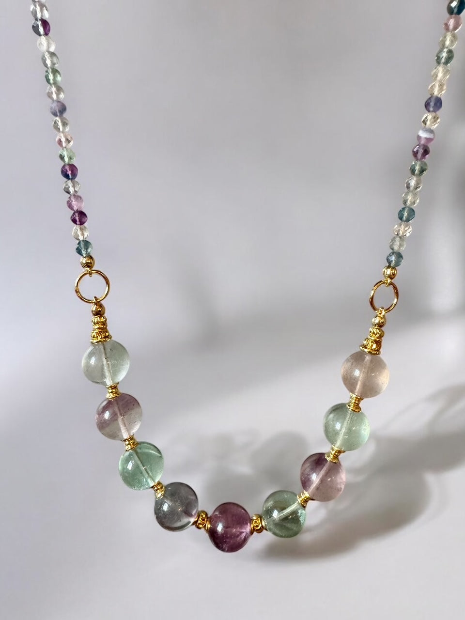 Collier Frida en Fluorite