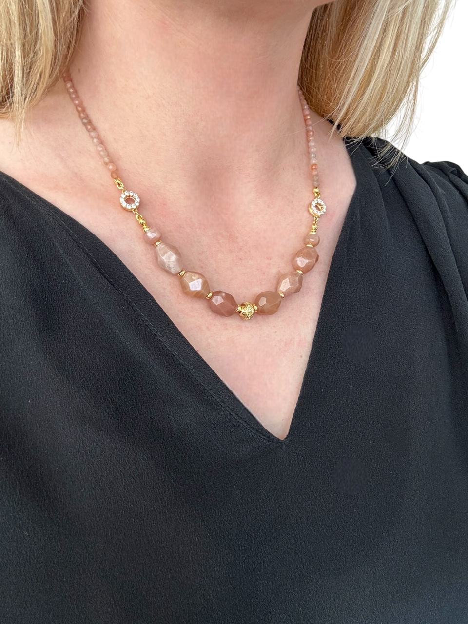 Collier Frida en Pierre de soleil