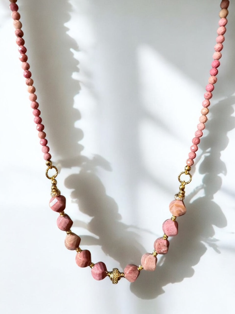 Collier Frida en Rhodonite