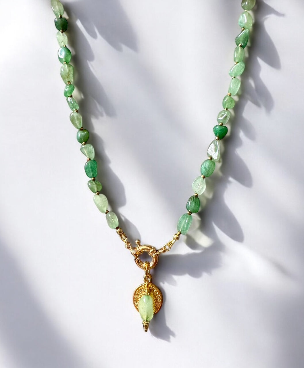Collier Athena en Aventurine