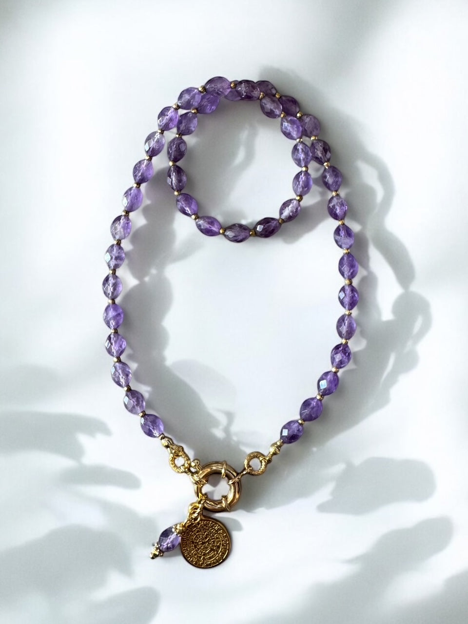Collier Athena en Amethyste
