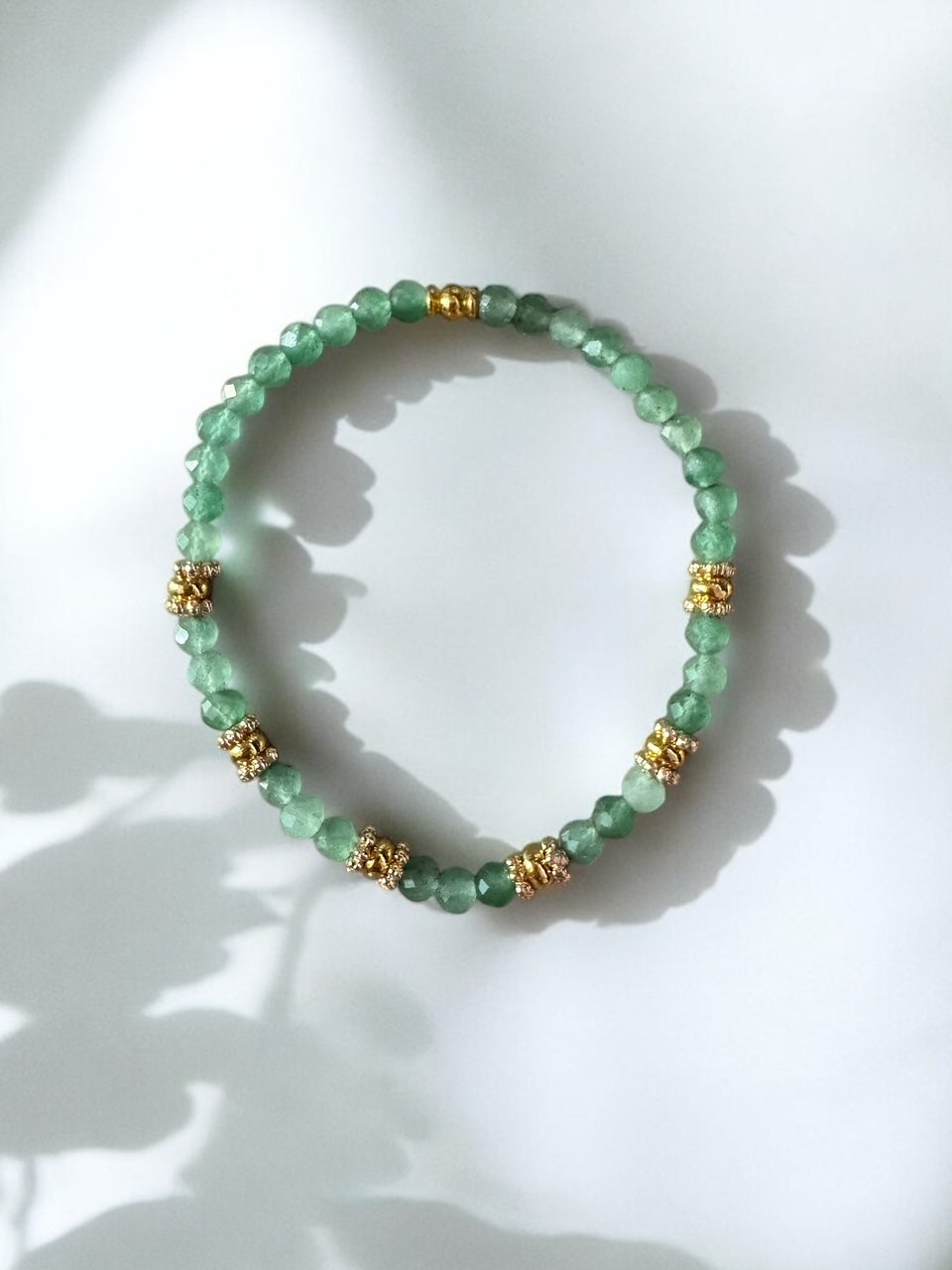 Bracelet Eden en Aventurine pierres fines