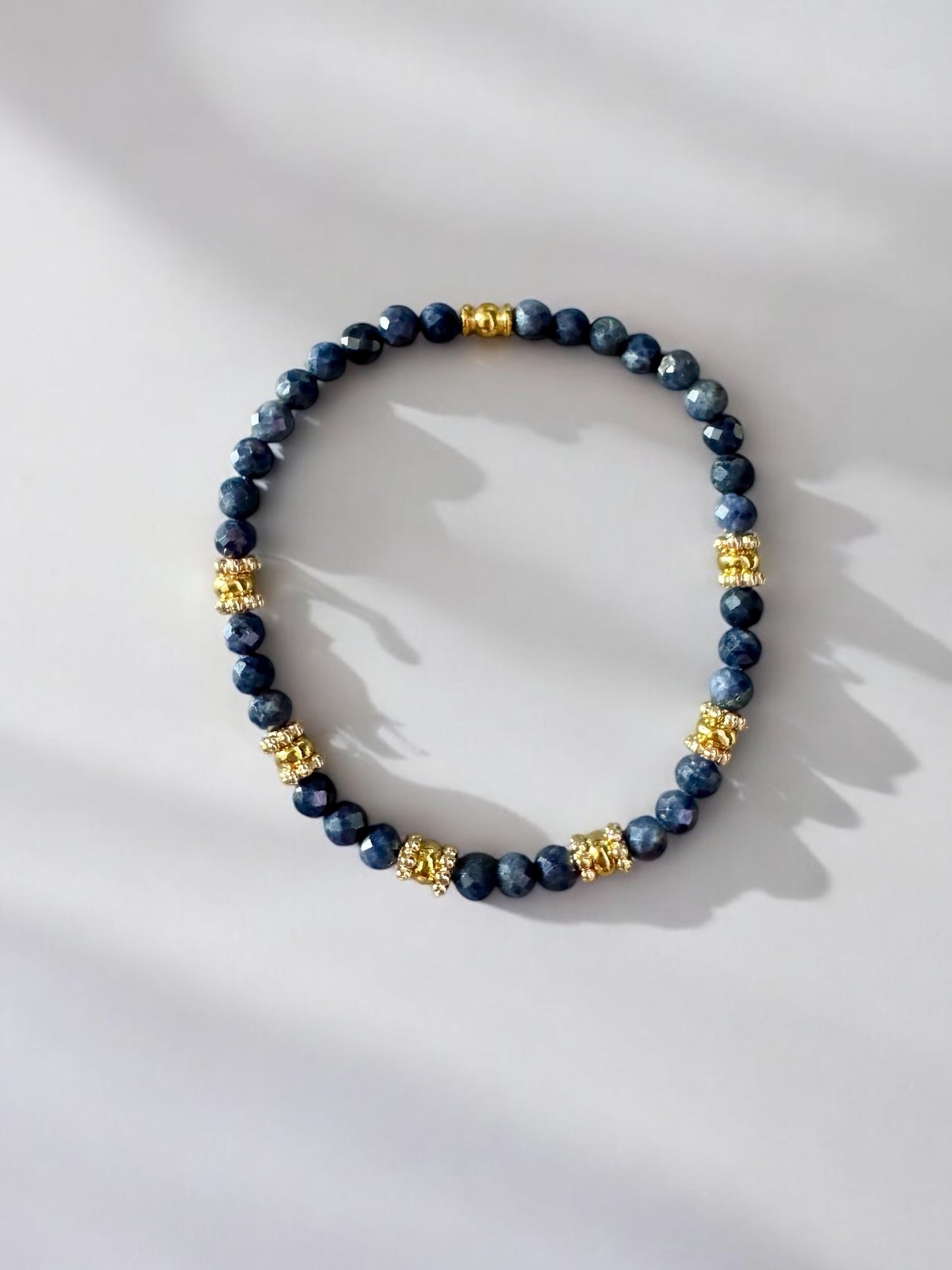 Bracelet Eden en Saphir bleu pierres fines