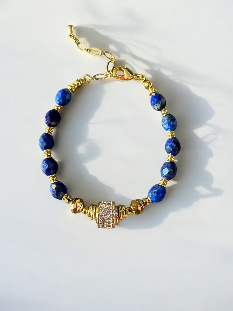 Bracelet Éclipse en Lapis lazuli