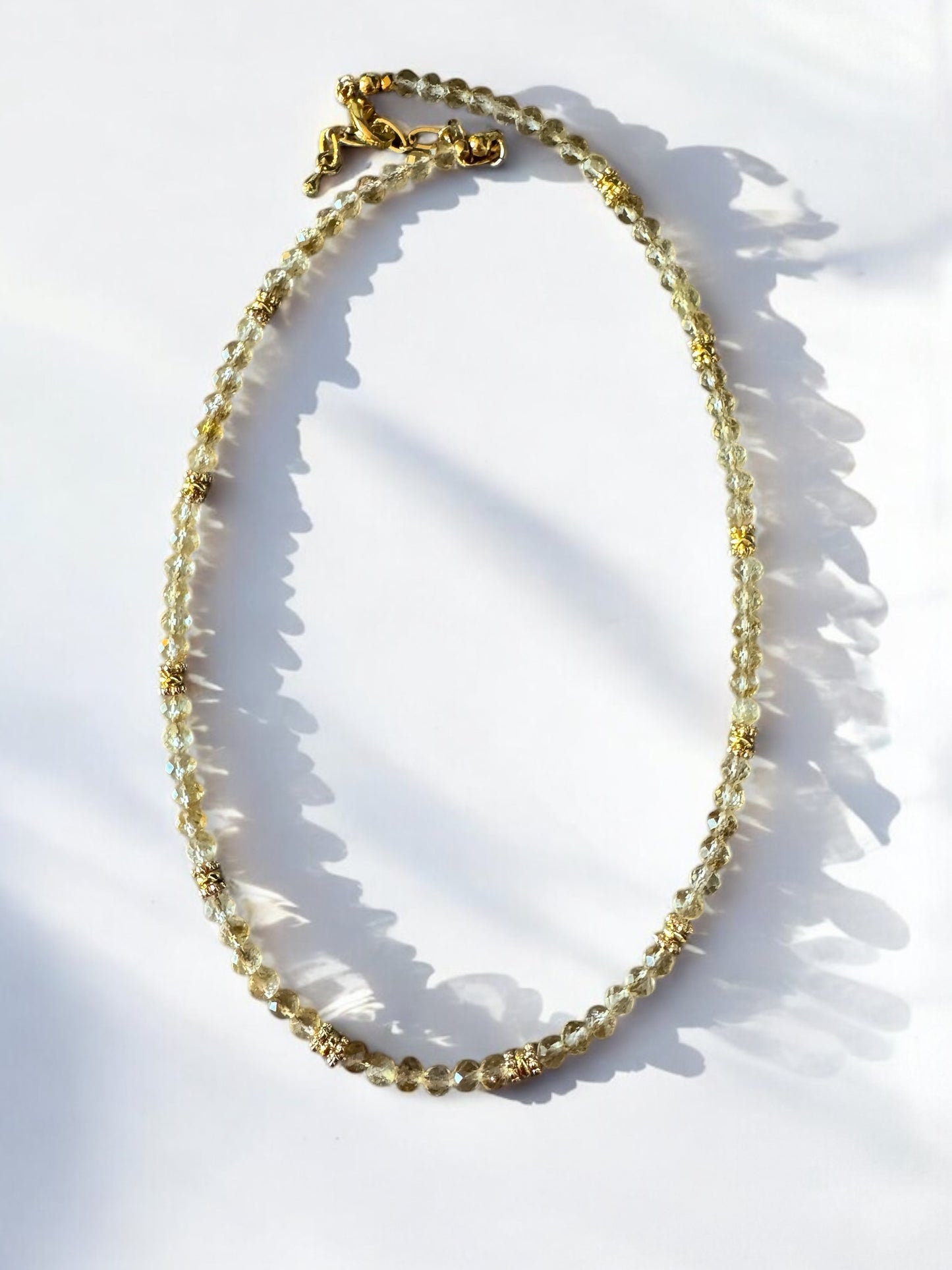 Collier Eden en Citrine pierres fines