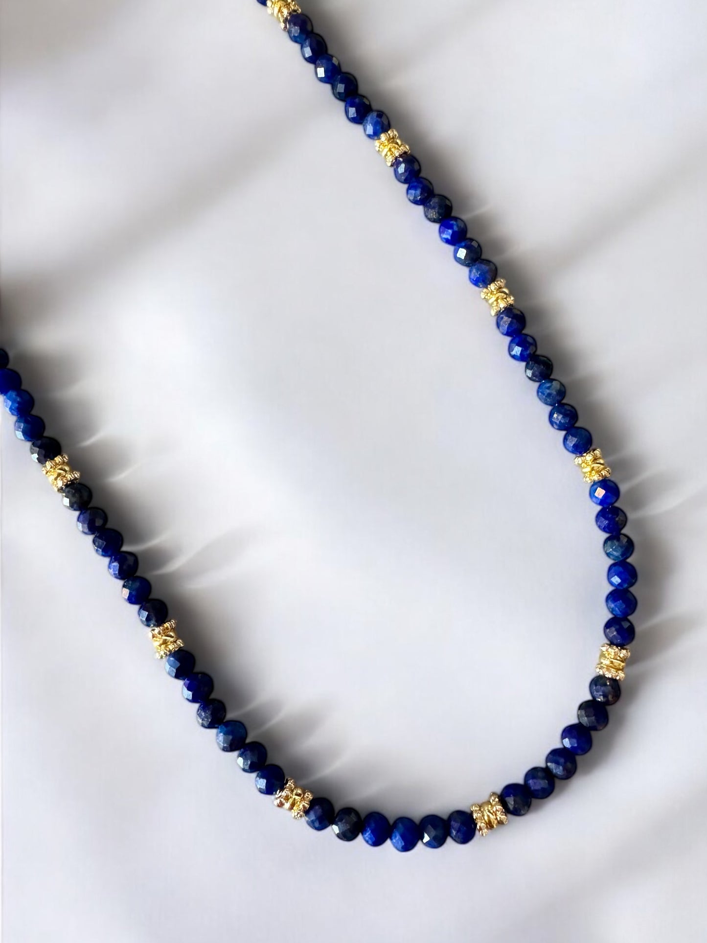 Collier Eden en Lapis lazuli pierres fines