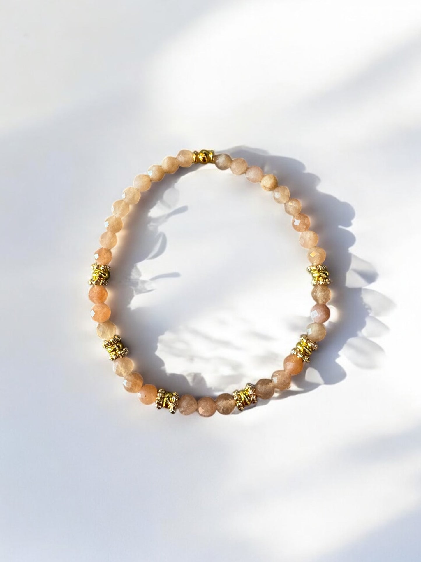 Bracelet Eden en Pierre de soleil pierres fines