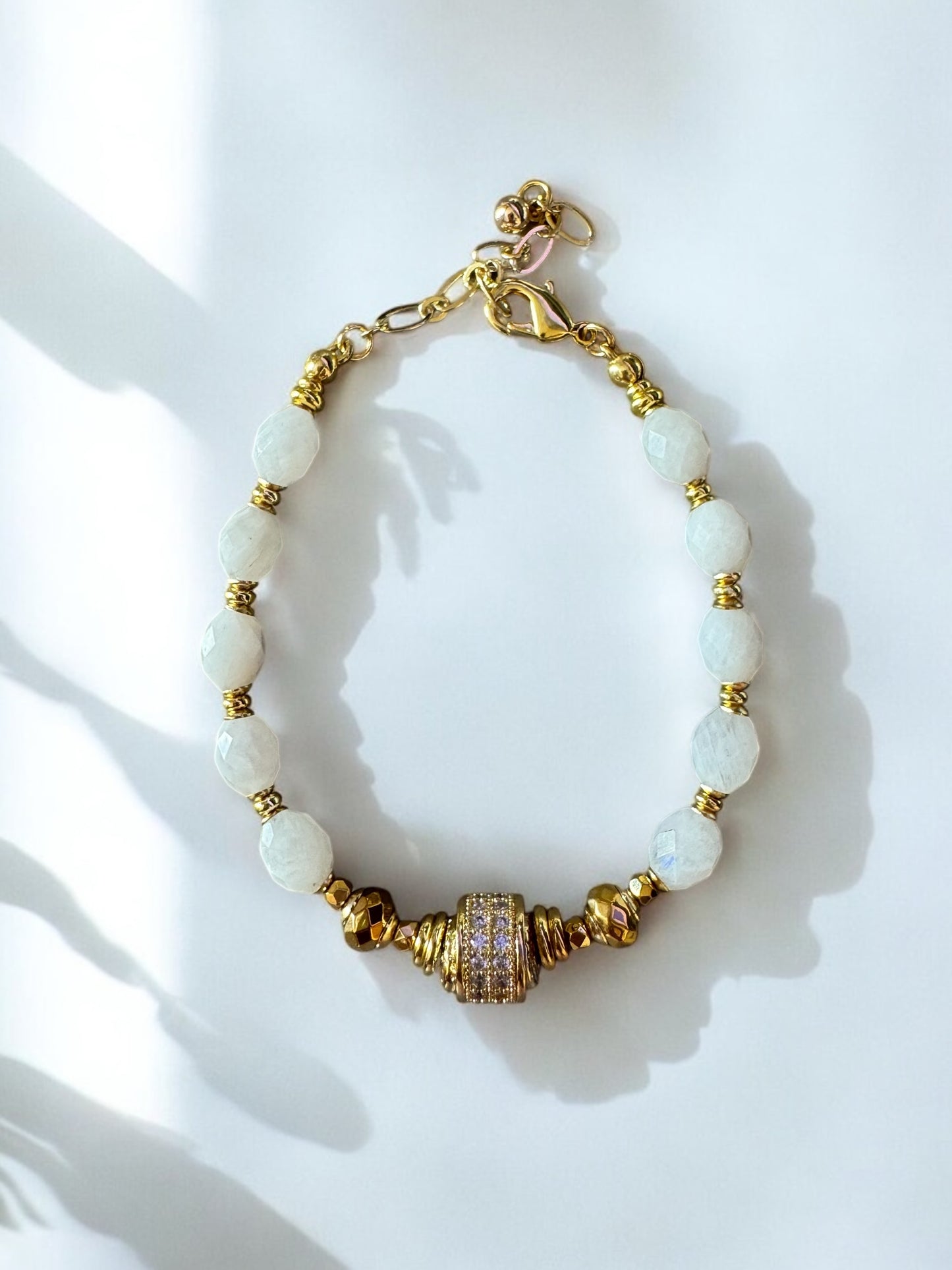 Bracelet Éclipse en Pierre de lune