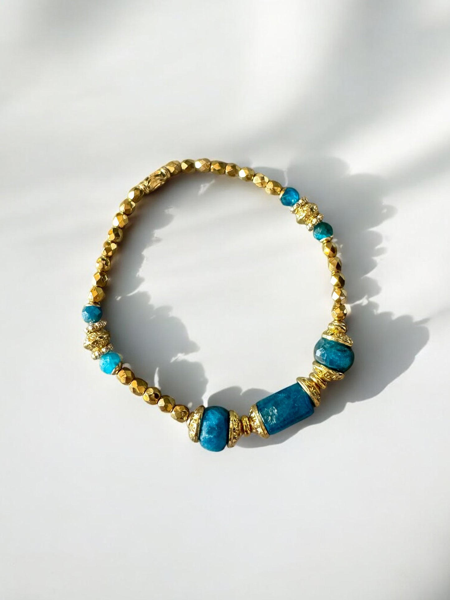 Bracelet Olympe Apatite