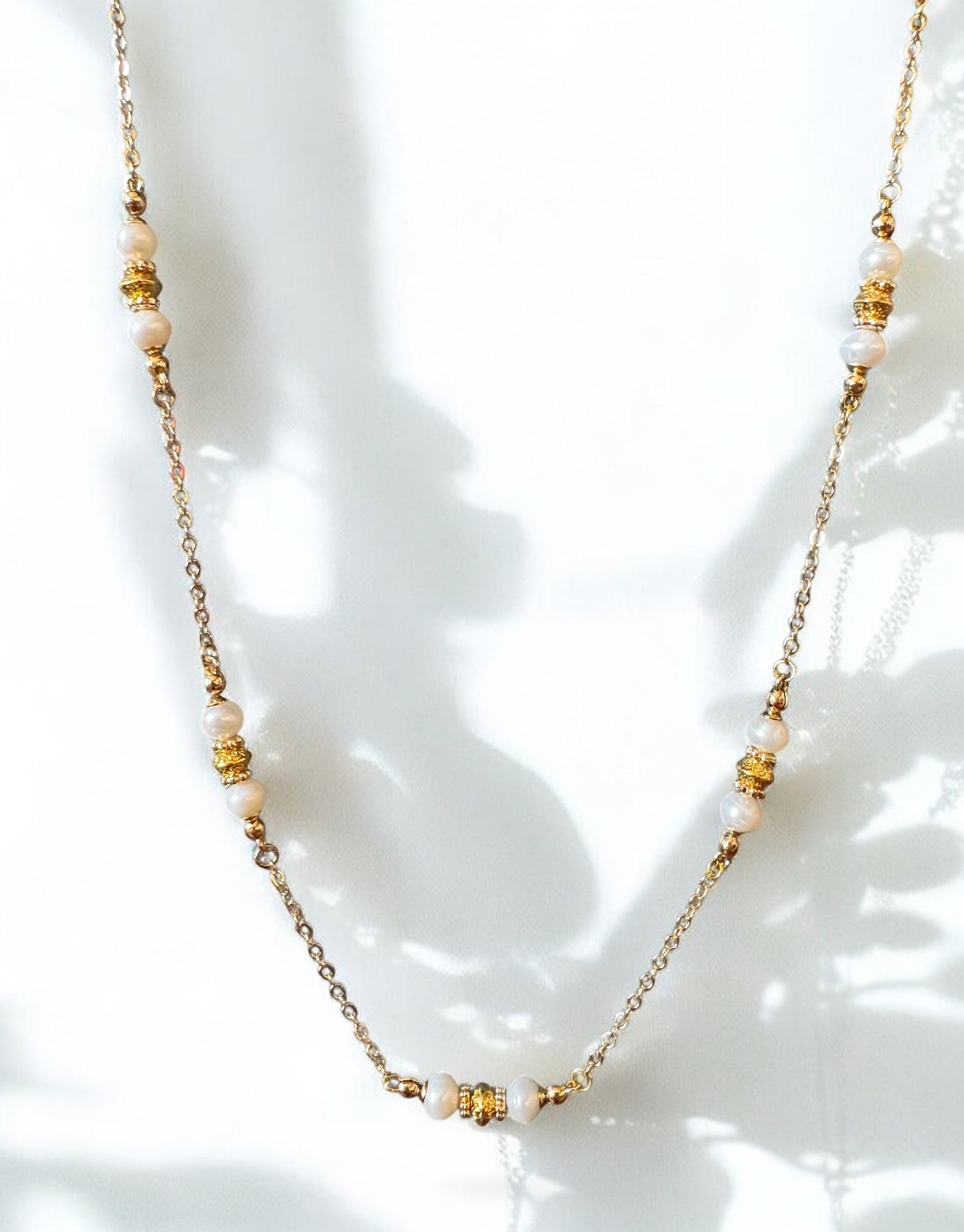 Collier Orphée Perles de culture sur chaîne fine