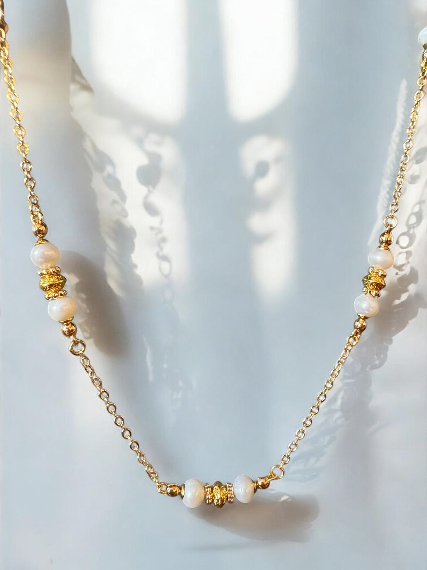 Collier Orphée Perles de culture sur chaîne fine