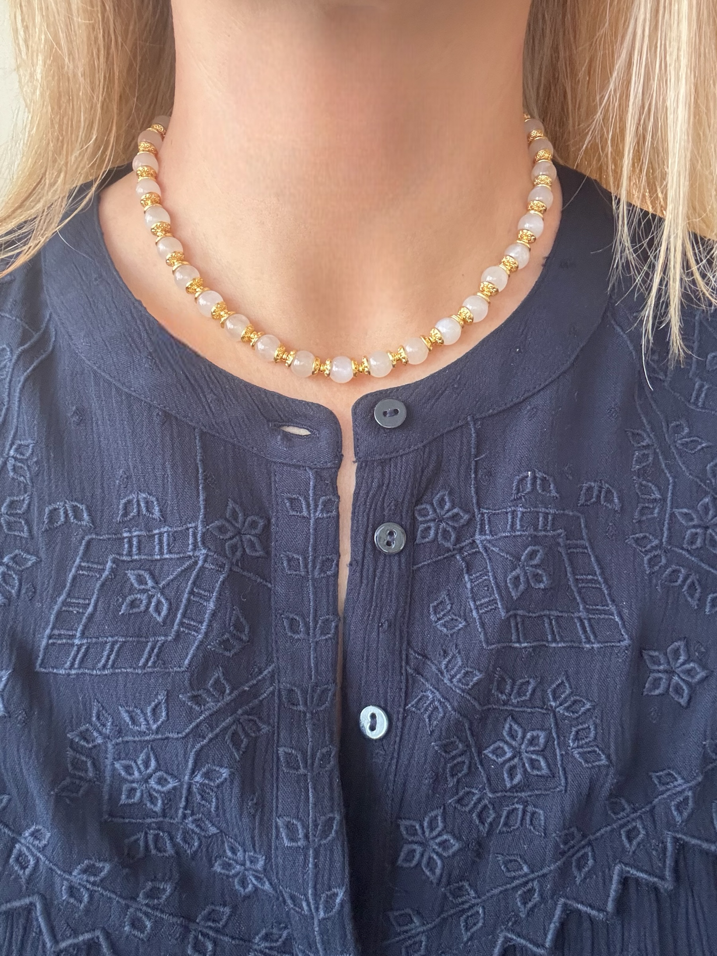 Choker Lioréa en Pierre de lune
