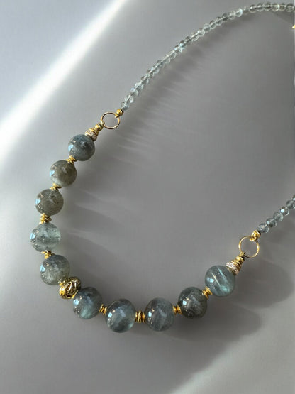 Collier Frida en Labradorite