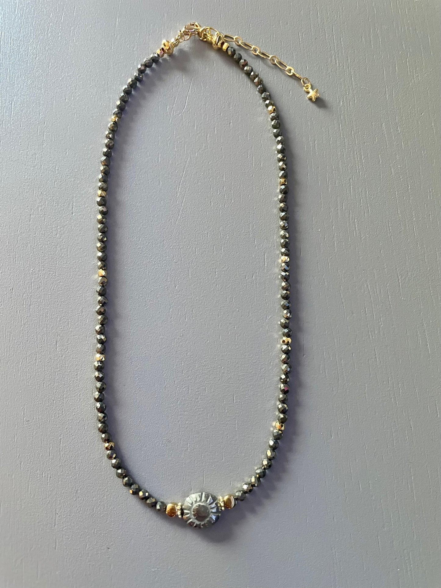 Collier Mahana en Pyrite