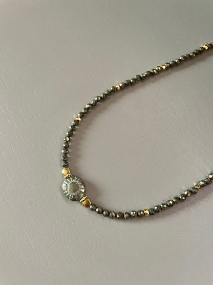 Collier Mahana en Pyrite