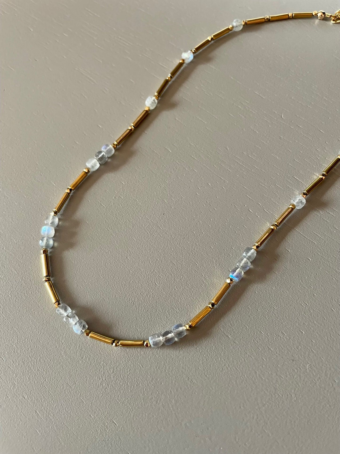 Collier Jasmine en Labradorite