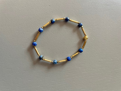 Bracelet Jasmine en Lapis lazuli