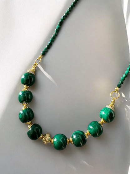 Collier Frida en Malachite