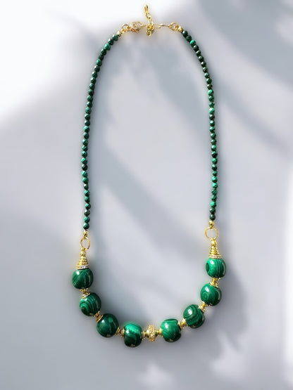 Collier Frida en Malachite