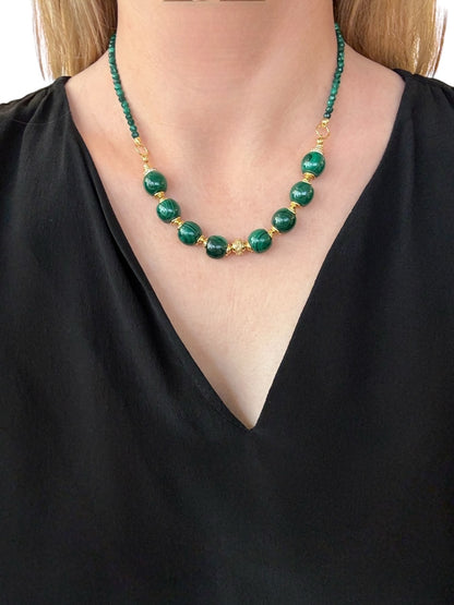 Collier Frida en Malachite