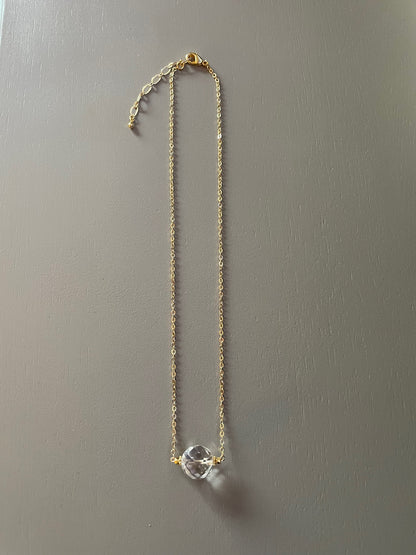 Collier Céleste en Cristal de Roche