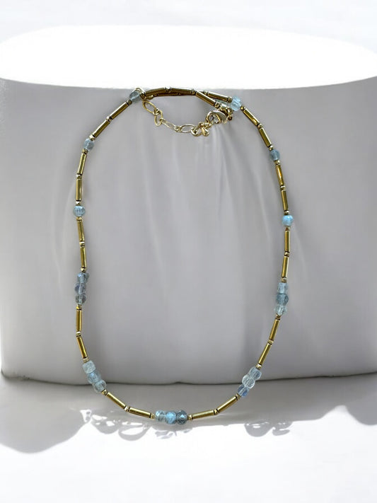 Collier Jasmine en Labradorite