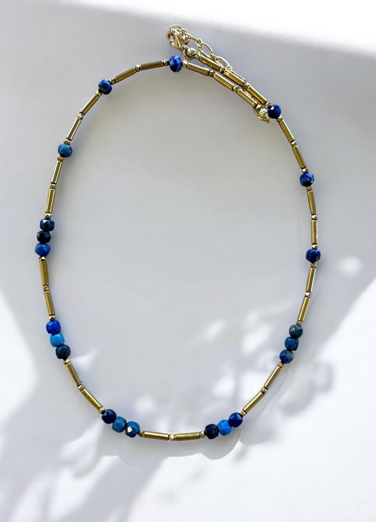 Collier Jasmine en Lapis lazuli