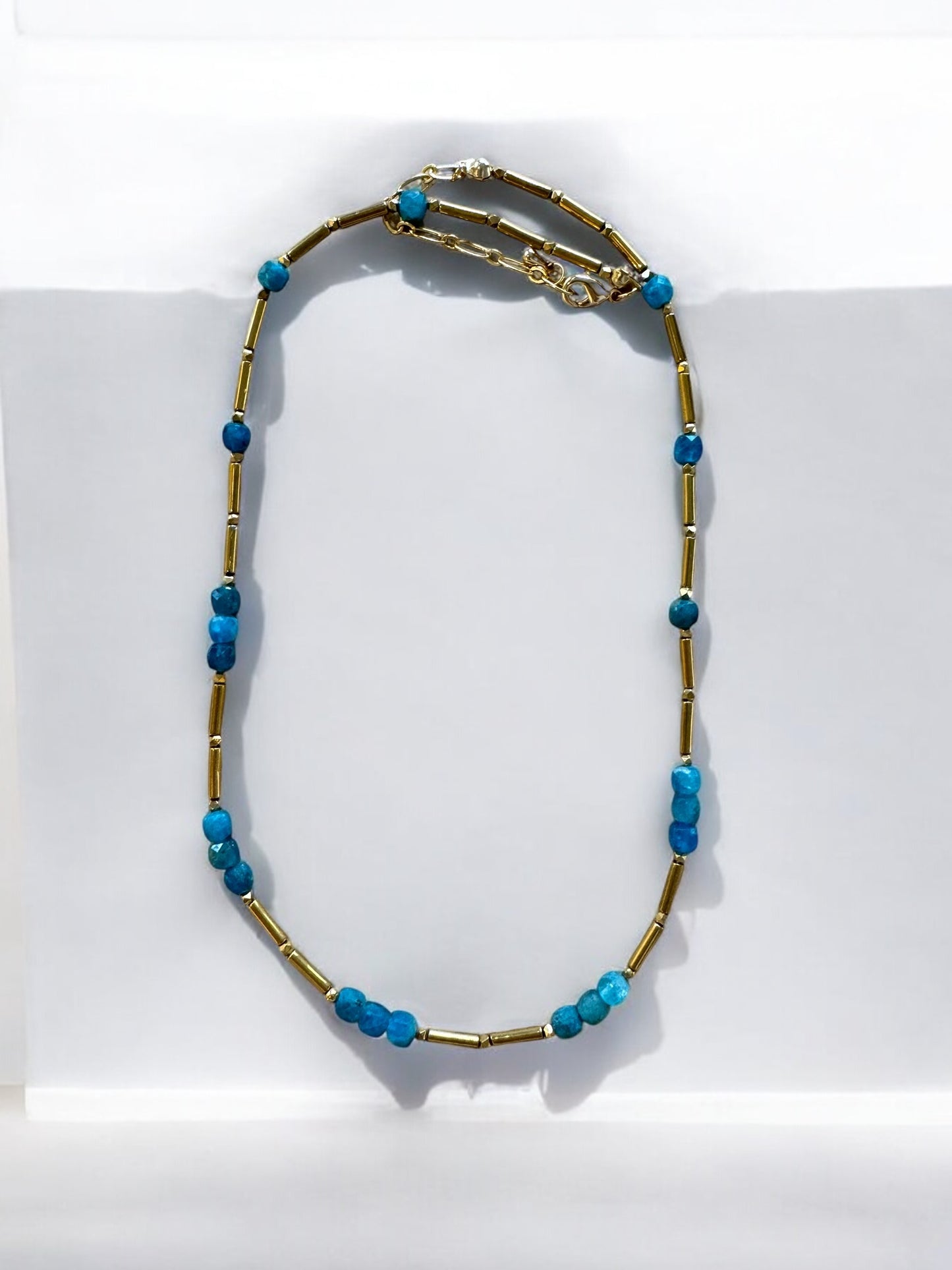 Collier Jasmine en Apatite