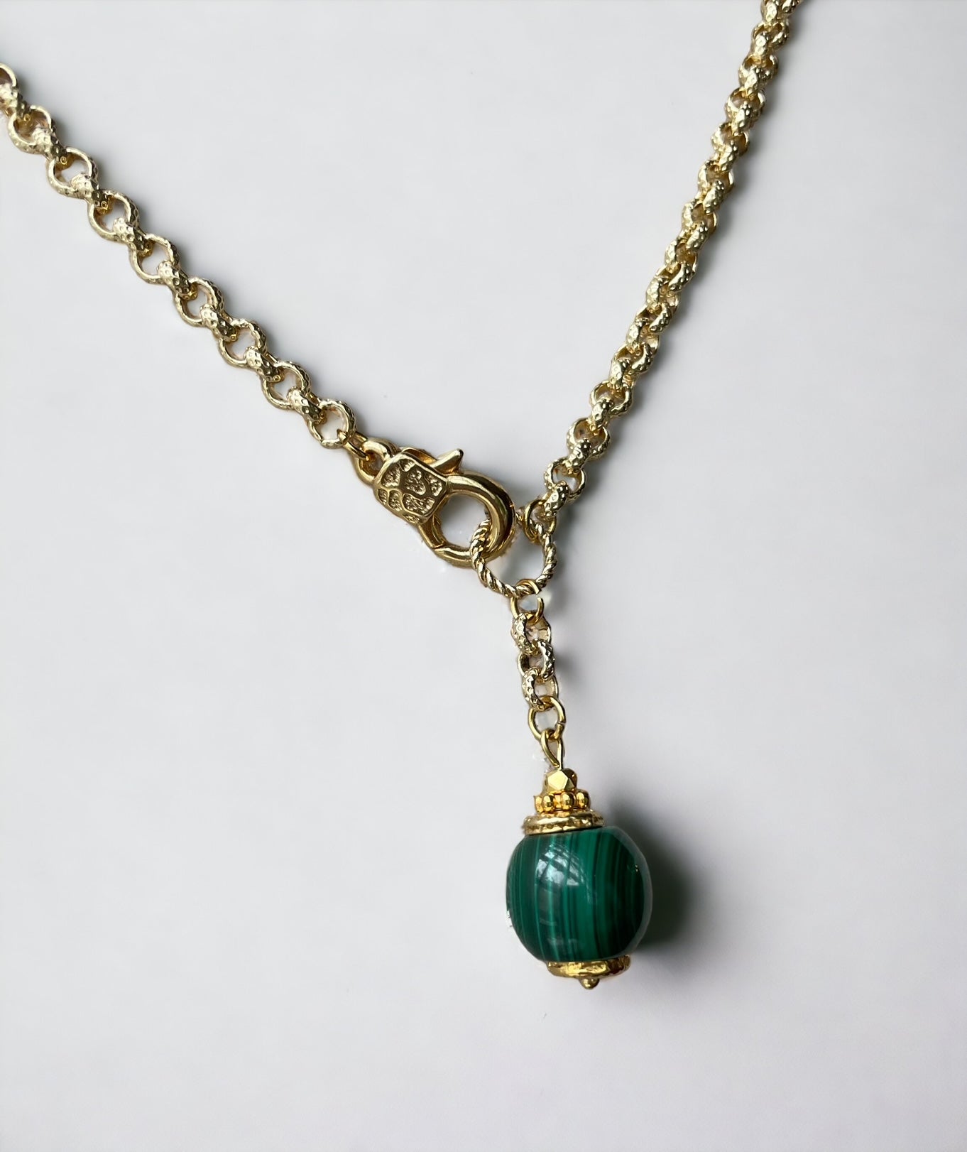 Collier Ipanema en Malachite