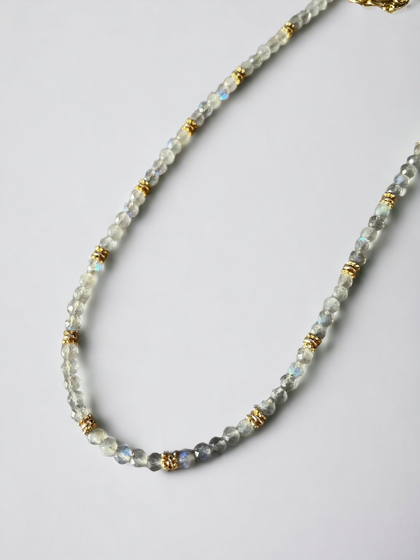 Collier Eden en Labradorite pierres fines