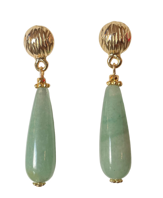 Boucles d'oreilles Diana Aventurine