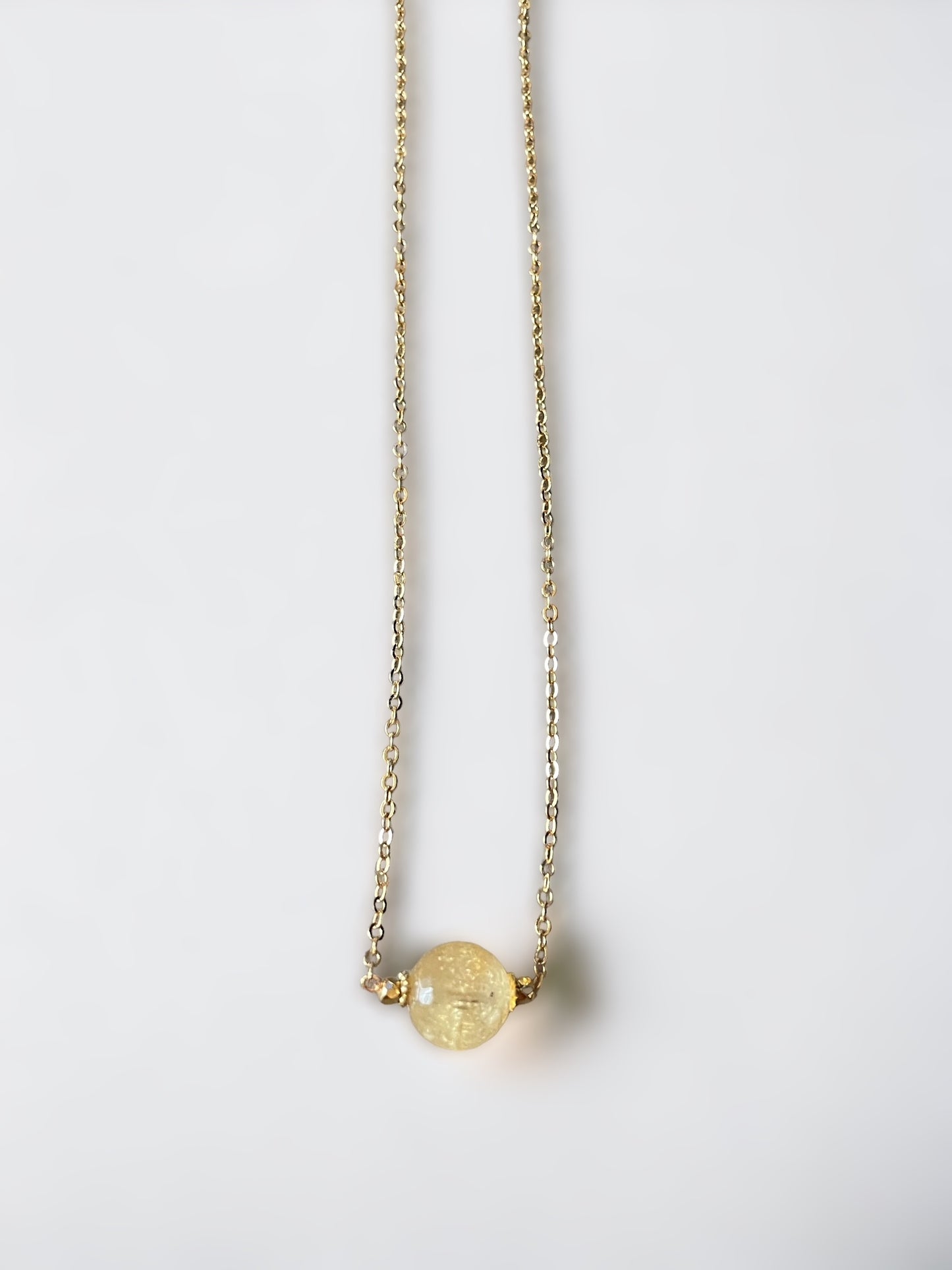 Collier Céleste en Citrine